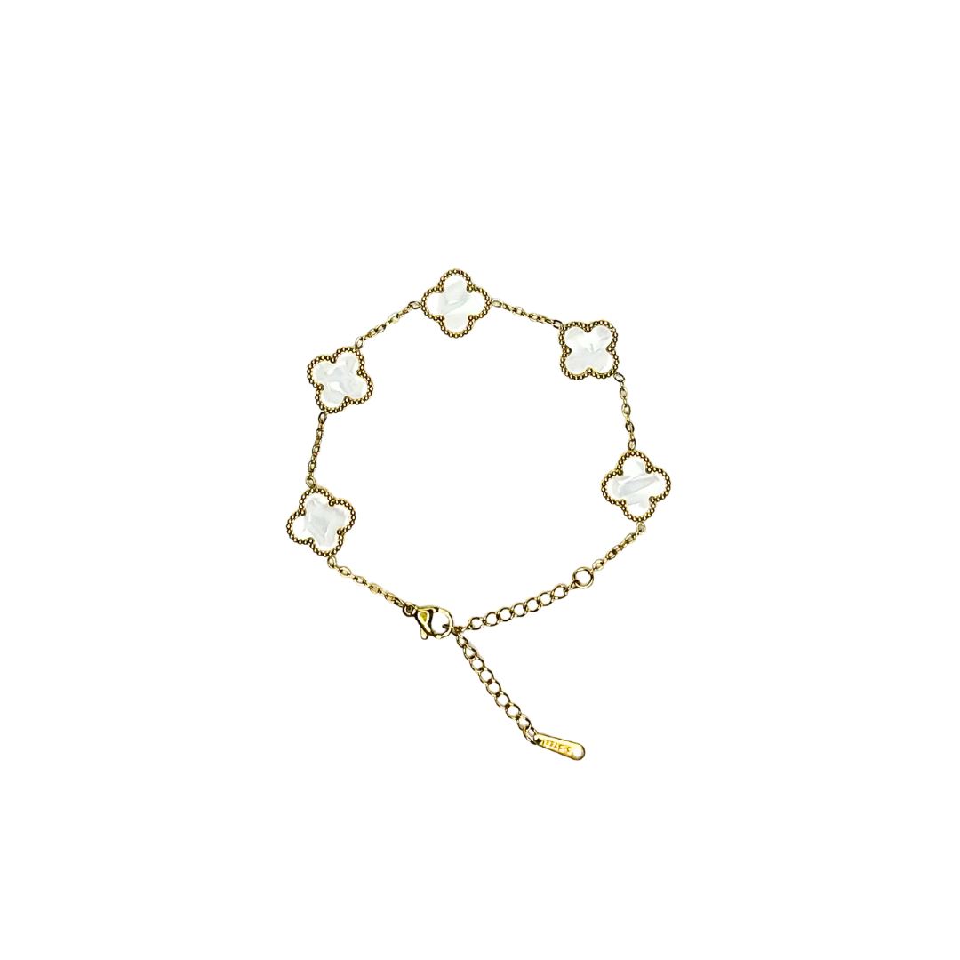 White Clover Bracelet